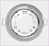 Светильник Sweko SDOT GX53 220В d106*4мм,без термокольца,хром (10/100)