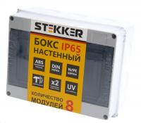  STEKKER EBX50-1/08-65 8 ,IP65,