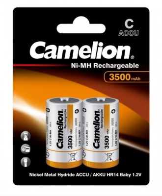  Camelion R14 C-3500mAh Ni-Mh (2*BL) (2/12)